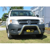 ECB Textura Black Nudge Bar to suit Toyota HiLux 4WD 03/05 - 07/11