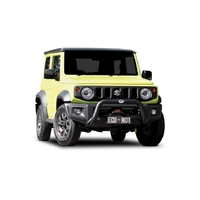 ECB Textura Black Winch Mount Nudge Bar to suit Suzuki Jimny 11/18 - Onwards