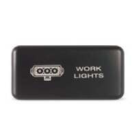 Bushranger Night Hawk Work Light Switch to suit various Early Toyota Models (Horizontal)