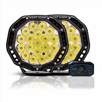 Bushranger Night Hawk 7" VLI Series LED Driving Light Set