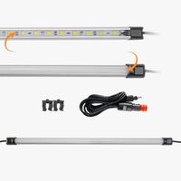 Hardkorr 48Cm Super Bright Led Light Bar With Cig Lead, Diffuser 