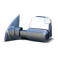 MSA 4x4 Towing Mirrors to suit Toyota Hilux 2020 - Onwards (Chrome, Electric, Indicators, Heated)