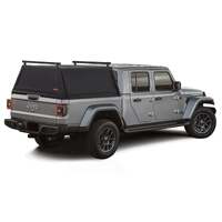 Tuff Tonneaus Tuff Canopy for Jeep Gladiator Dual Cab 2020 - Onwards (with Trail Rail)